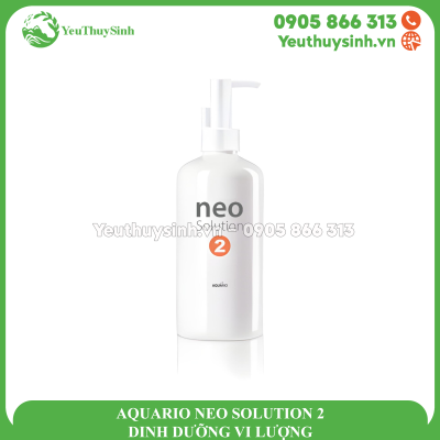 AQUARIO NEO SOLUTION 2 – DINH DƯỠNG VI LƯỢNG