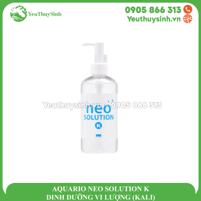 AQUARIO NEO SOLUTION K – DINH DƯỠNG VI LƯỢNG (KALI)