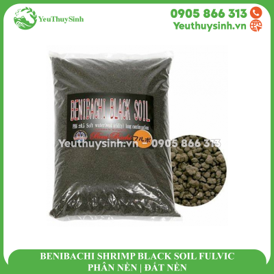 BENIBACHI SHRIMP BLACK SOIL FULVIC - PHÂN NỀN | ĐẤT NỀN