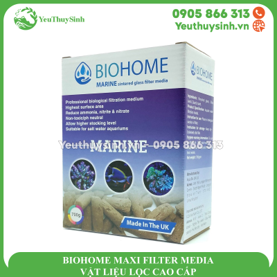 BIOHOME MAXI FILTER MEDIA - VẬT LIỆU LỌC CAO CẤP