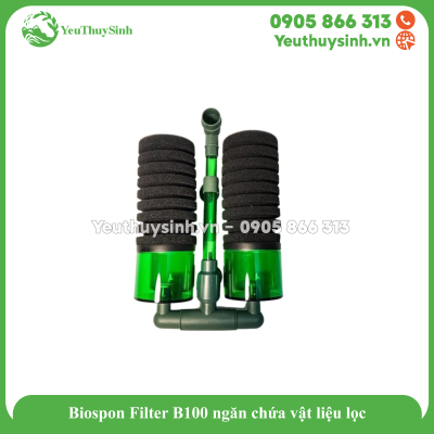Biospon Filter B100 ngăn chứa vật liệu lọc