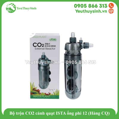 Bộ trộn CO2 cánh quạt ISTA ống phi 12 (Hàng CQ)