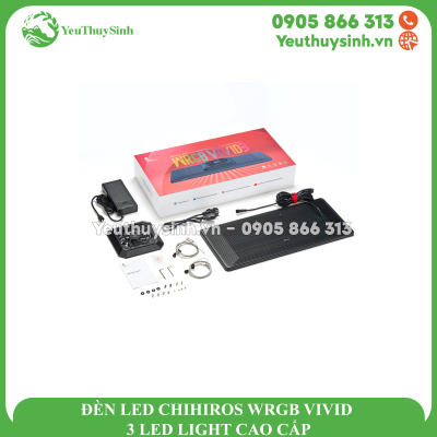 ĐÈN LED CHIHIROS WRGB VIVID 3 LED LIGHT CAO CẤP