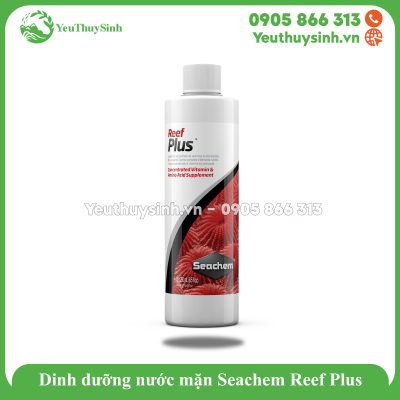 Dinh dưỡng nước mặn Seachem Reef Plus