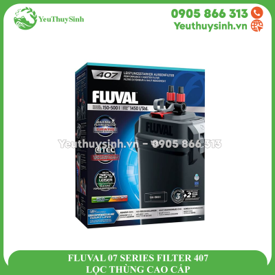 FLUVAL 07 SERIES FILTER 407 - LỌC THÙNG CAO CẤP