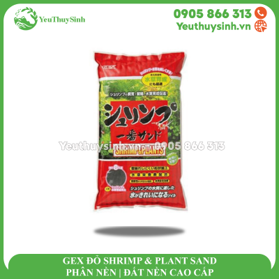 GEX ĐỎ SHRIMP & PLANT SAND - PHÂN NỀN | ĐẤT NỀN CAO CẤP