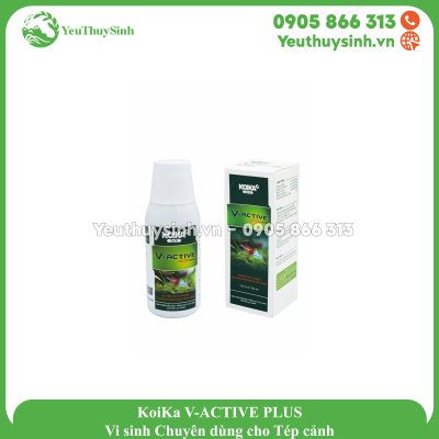 KoiKa V-ACTIVE PLUS - Vi sinh Chuyên dùng cho Tép cảnh