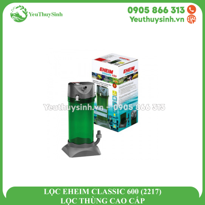 LỌC EHEIM CLASSIC 600 (2217) - LỌC THÙNG CAO CẤP