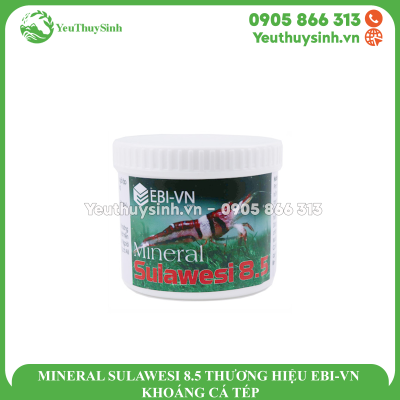MINERAL SULAWESI 8.5 THƯƠNG HIỆU EBI-VN - KHOÁNG CÁ TÉP