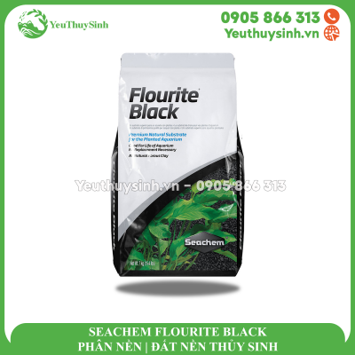 SEACHEM FLOURITE BLACK - PHÂN NỀN | ĐẤT NỀN THỦY SINH