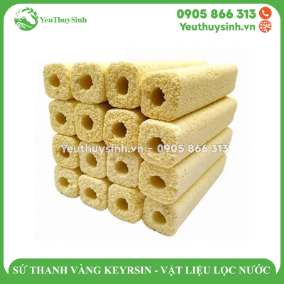 SỨ THANH VÀNG KEYRSIN - VẬT LIỆU LỌC NƯỚC