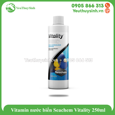 Vitamin nước biển Seachem Vitality 250ml