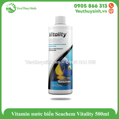 Vitamin nước biển Seachem Vitality 500ml
