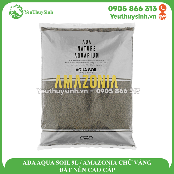 ADA AQUA SOIL 9L / AMAZONIA CHỮ VÀNG - ĐẤT NỀN CAO CÁP