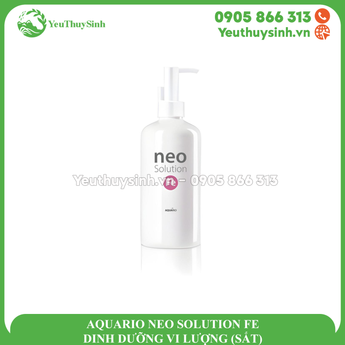 AQUARIO NEO SOLUTION FE – DINH DƯỠNG VI LƯỢNG (SẮT)