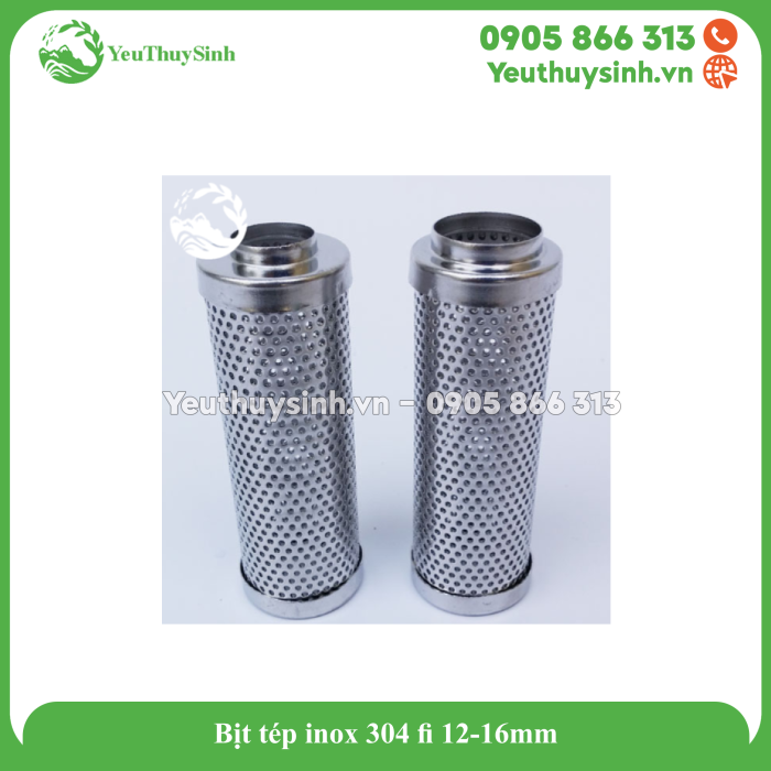 Bịt tép inox 304 fi 12-16mm