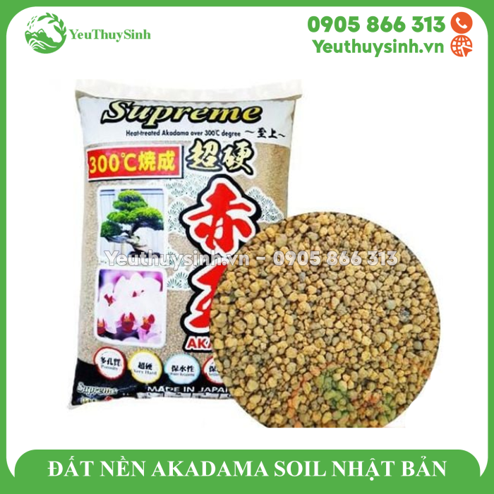 ĐẤT NỀN AKADAMA SOIL NHẬT BẢN