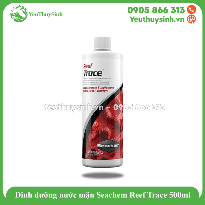 Dinh dưỡng nước mặn Seachem Reef Plus