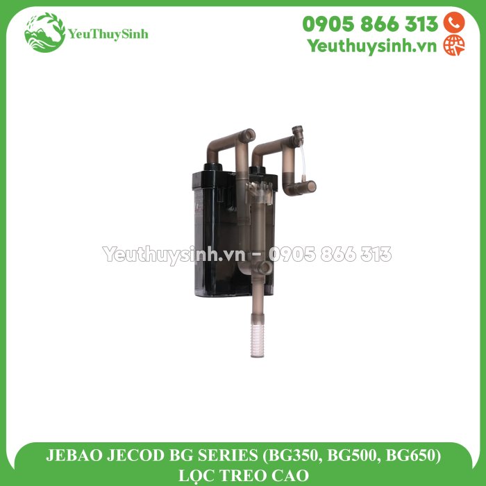 JEBAO JECOD BG SERIES (BG350, BG500, BG650) - LỌC TREO CAO