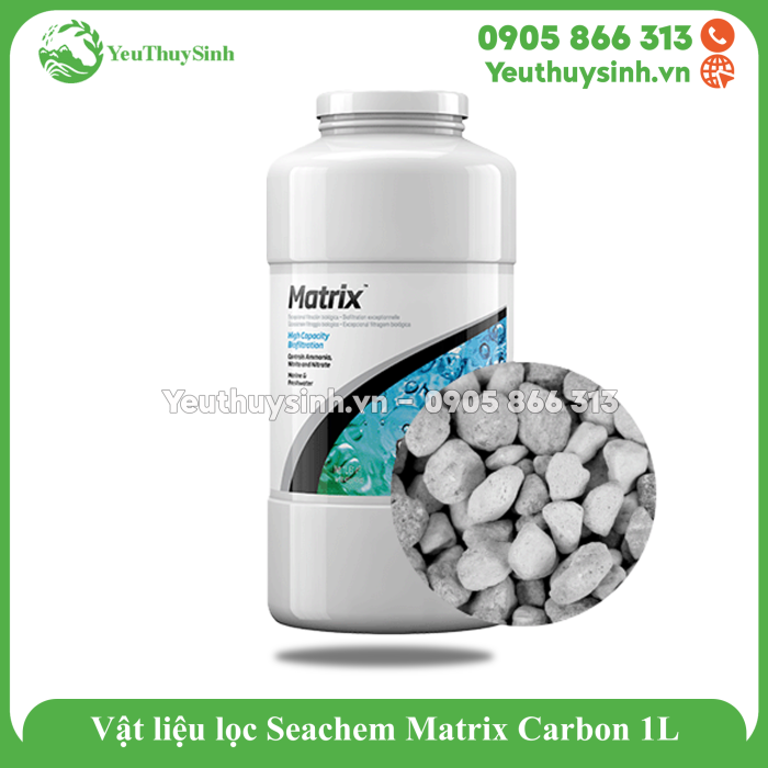 Vật liệu lọc Seachem Matrix Carbon 1L